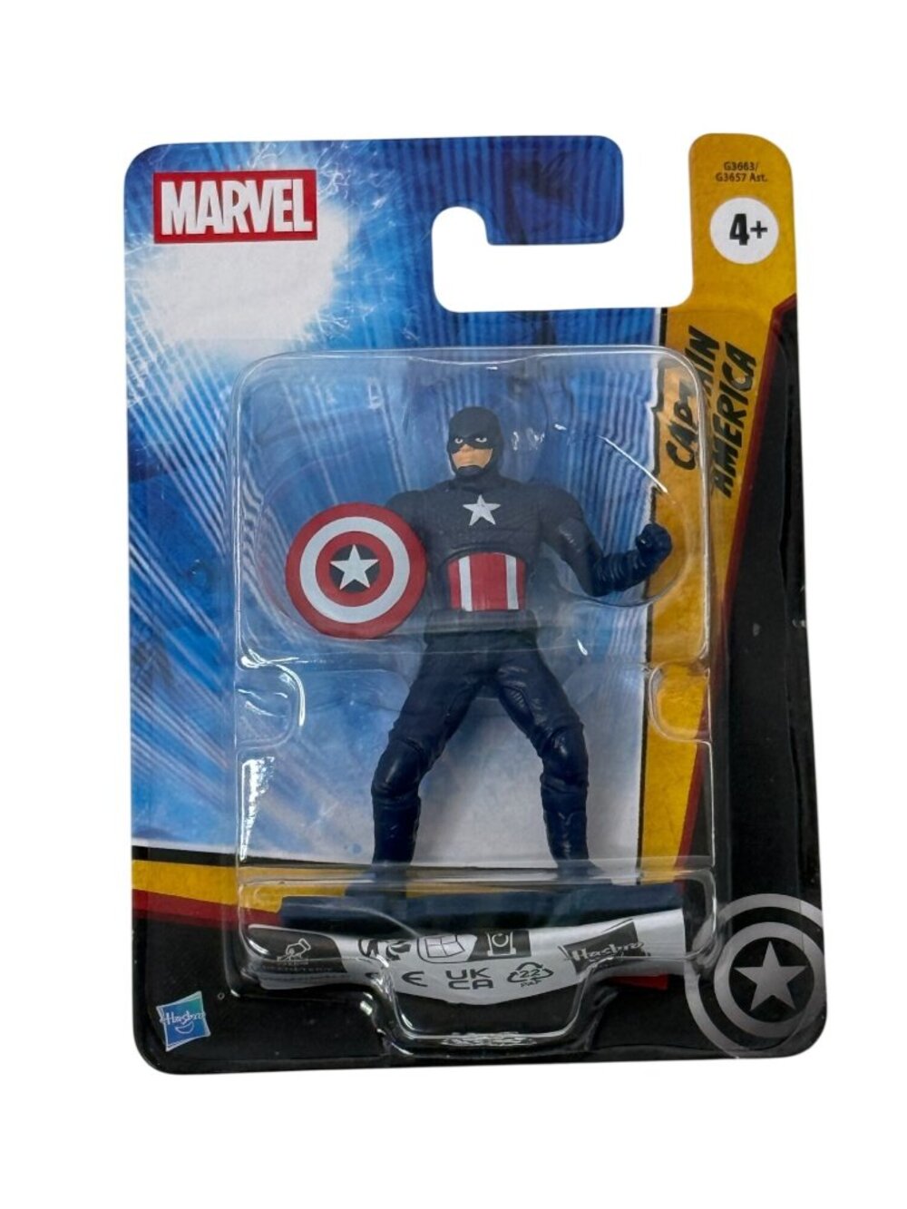 Marvel Captain America Mini Figure New In Package Collectible
